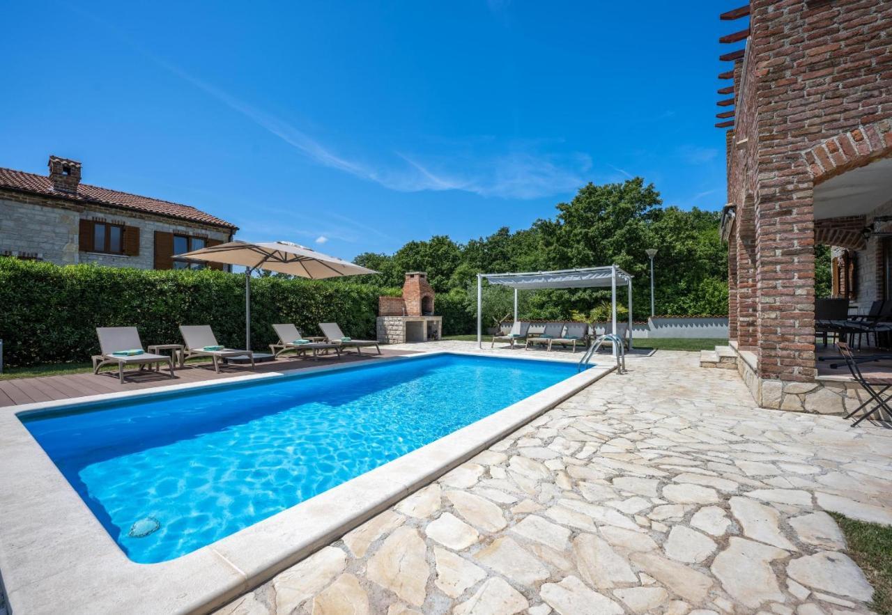 Paradis Villa Stone Queen With Heated Pool Butkovići Exterior foto